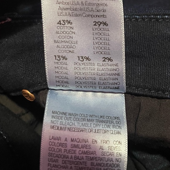 Mother Jeans Women’s Size 28 Dark Blue Wash The Looker High-Rise‎ Skinny - Picture 12 of 12